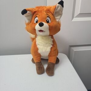 Disney The Fox And The Hound Tod Fox Plush Stuffed Animal Toy